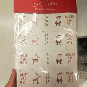 Rae dunn christmas gift tag sticker